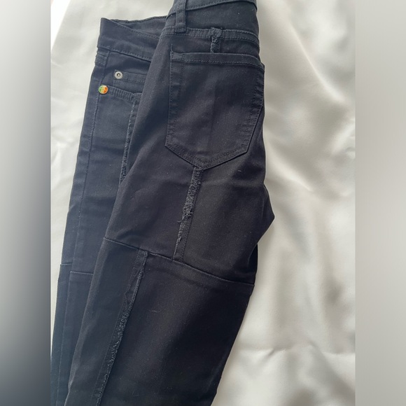 Sonas black patch skinny stretch jeans - Picture 4 of 5